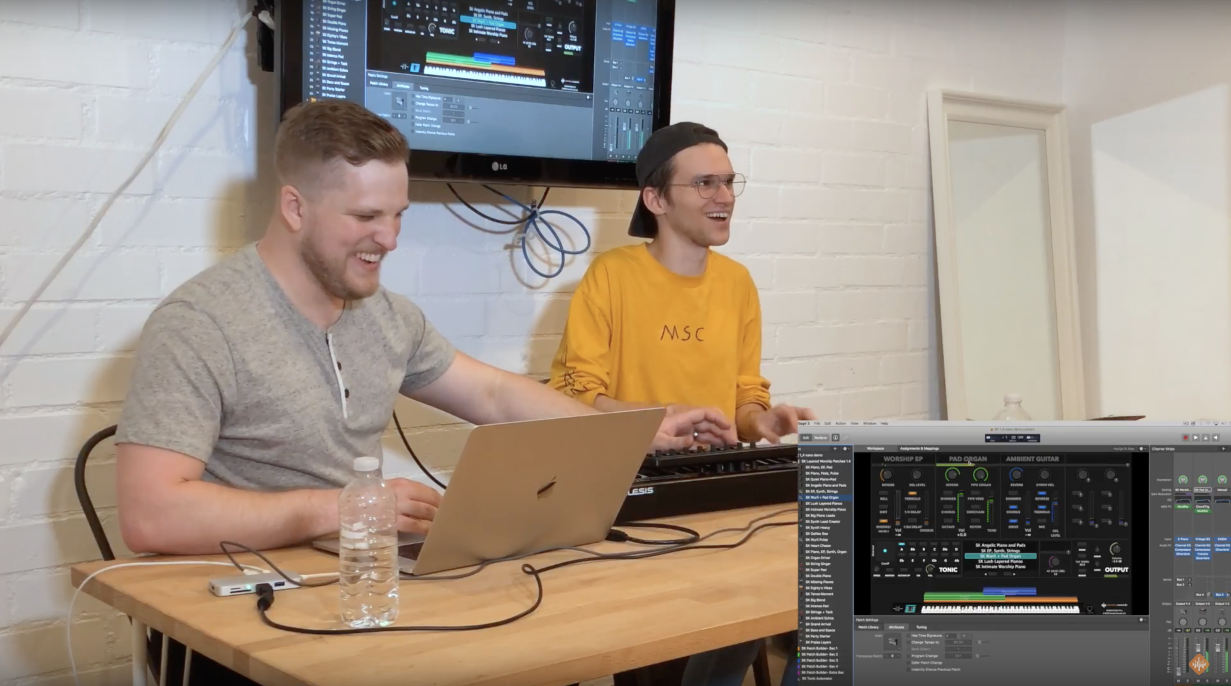 Sunday Keys MainStage Template- Live Masterclass w/ David from Sunday Sounds and Colin Dennard, keys player and producer w/ Mosaic MSC