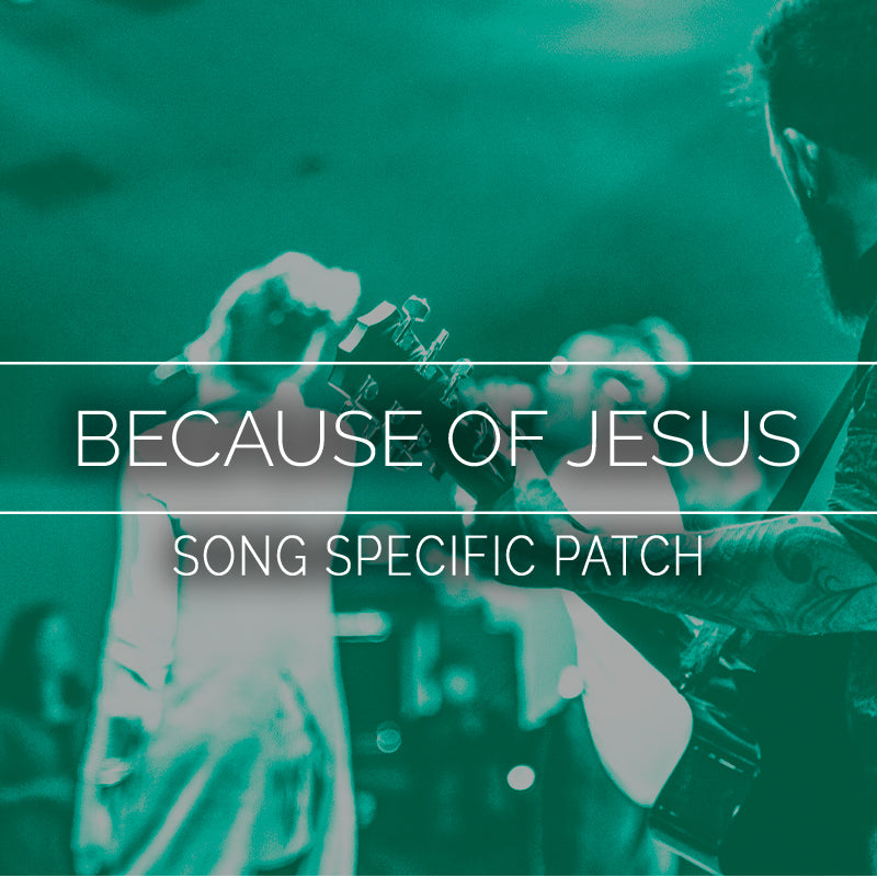 Because of Jesus - Song Specific Patch Is Now Available!