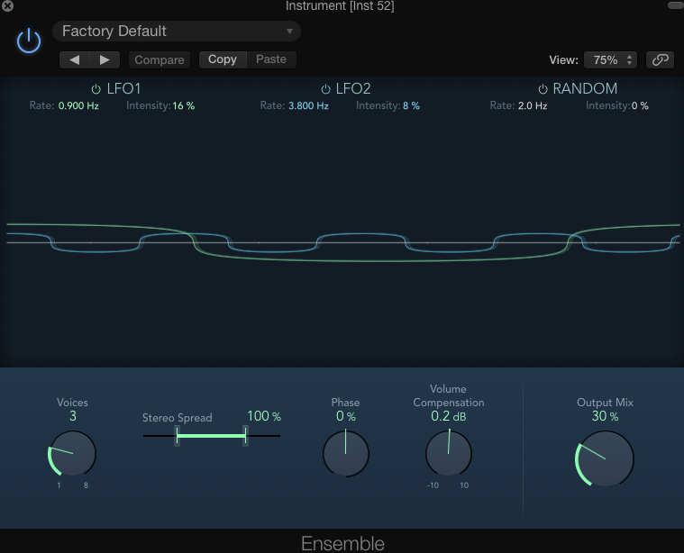 MainStage's Modulation FX