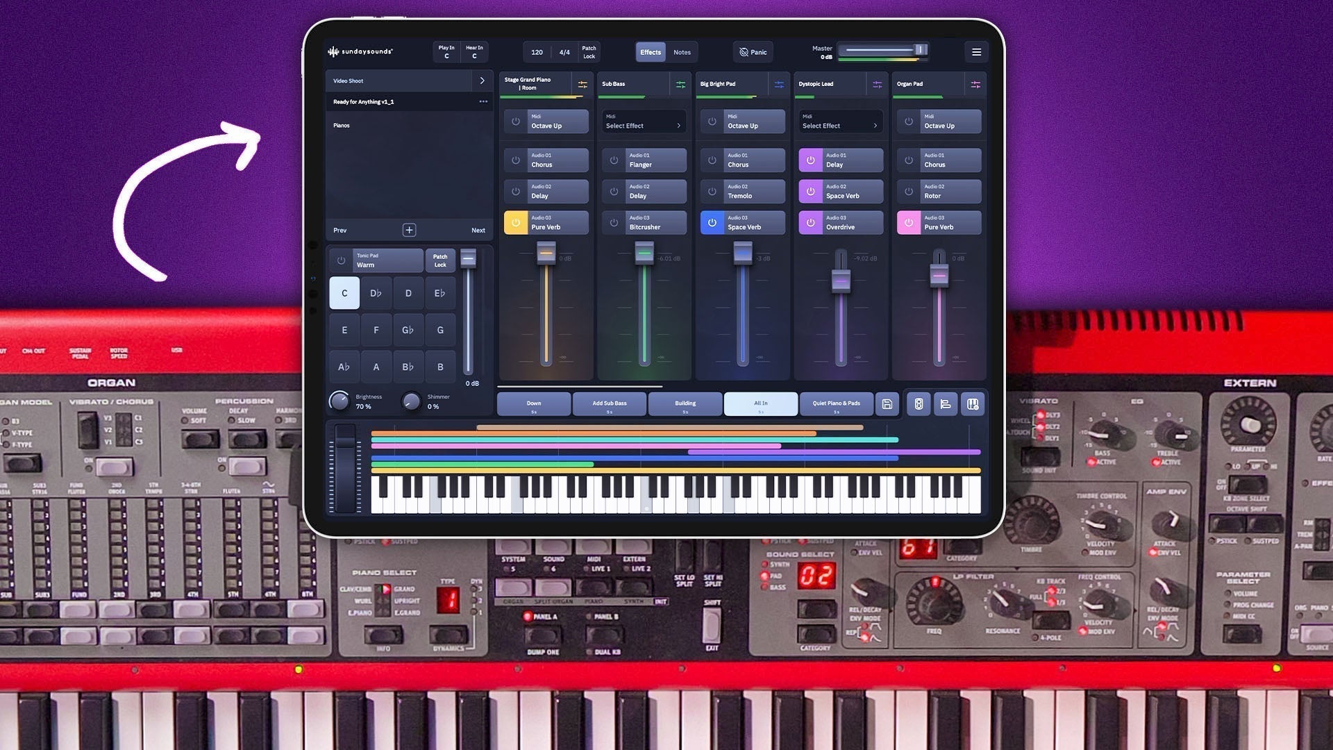 New Sunday Keys Piano - can this replace your red keyboard?