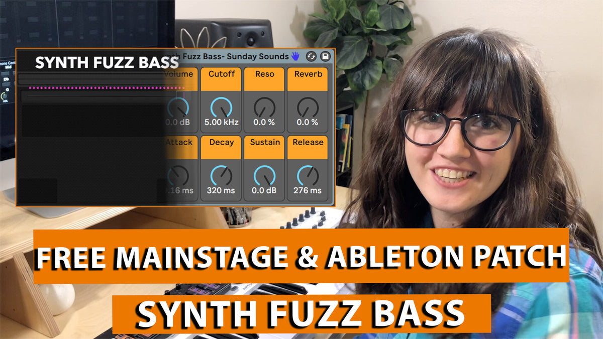 Free MainStage & Ableton Worship Patch! Synth Fuzz Bass Sunday Sounds