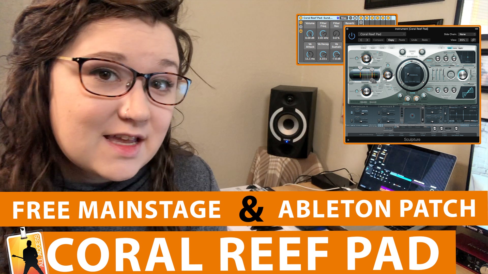 Free MainStage & Ableton Worship Patch! - Coral Reef Pad