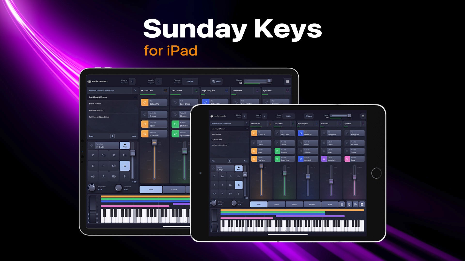 Introducing the Sunday Keys App - Designed for Churches, Built for iPad