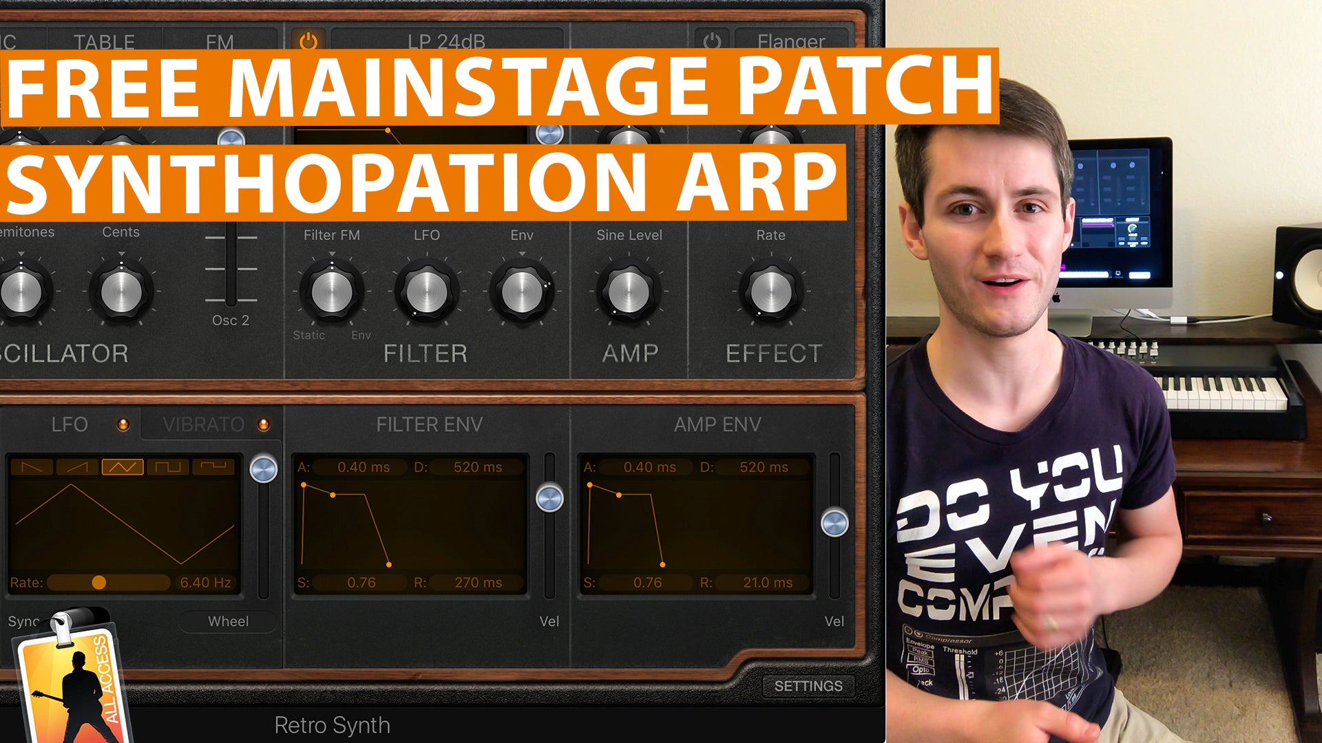 Free MainStage Worship Patch! - Synthopation Arp
