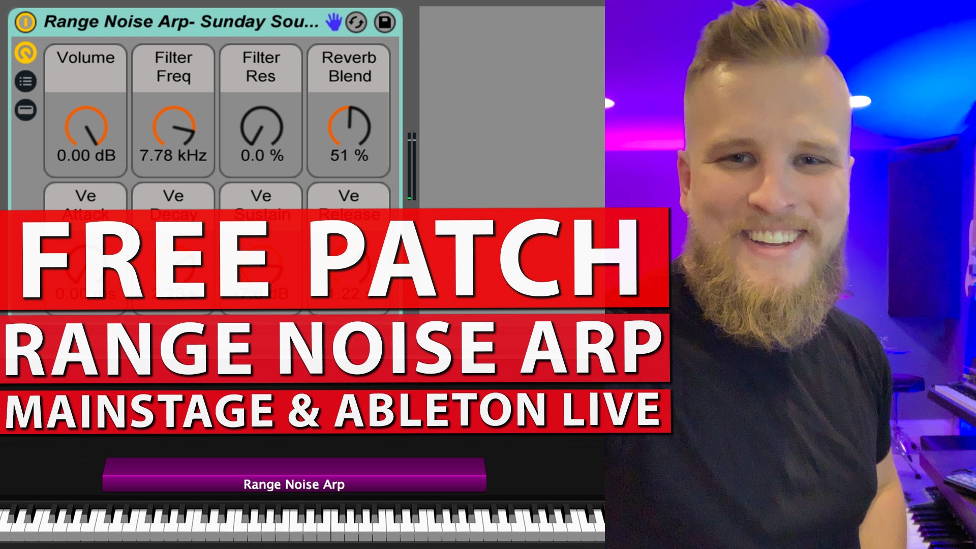 Free MainStage & Ableton Worship Patch! - Range Noise Arp