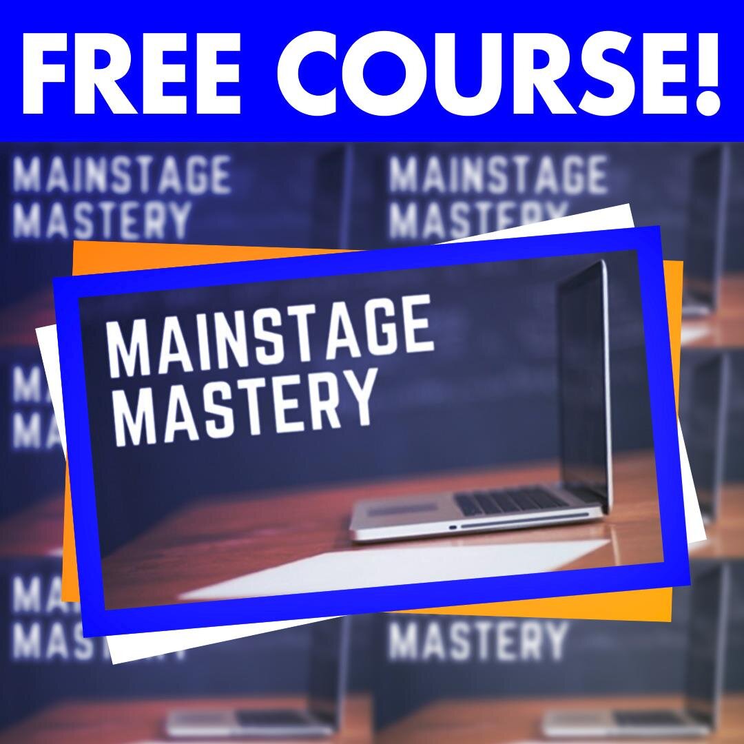 MainStage Mastery Is Now Free