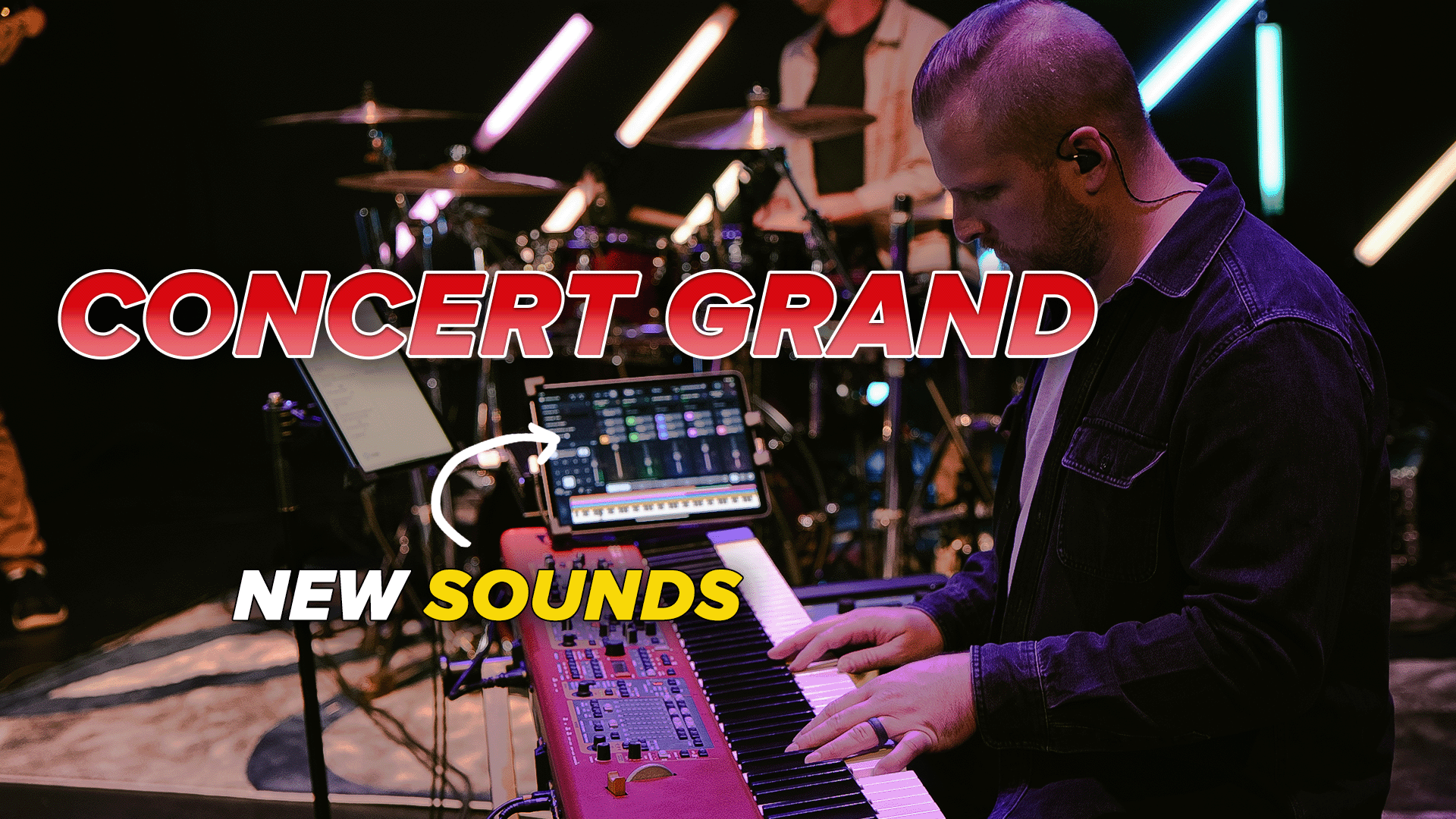 The most dynamic and expressive piano we've ever added to Sunday Keys - Concert Grand