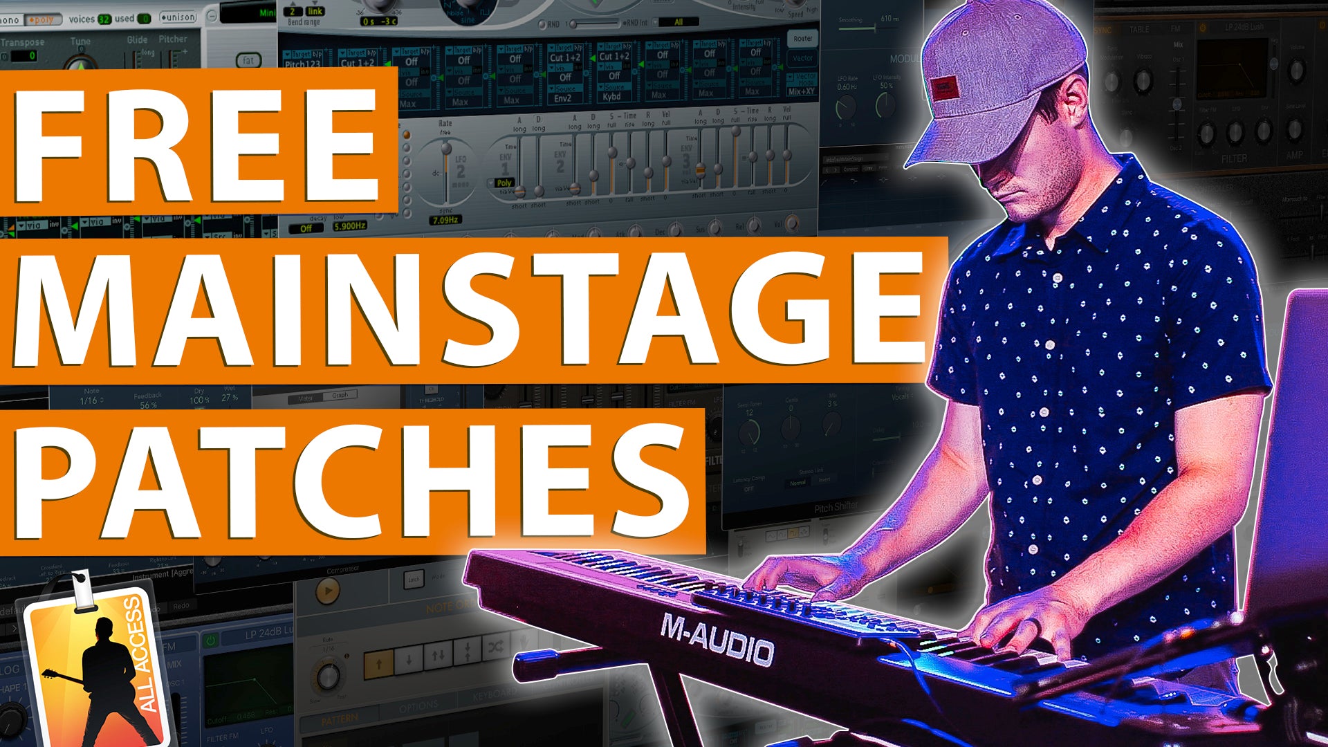 135+ Free MainStage Patches Download - Pads, Pianos, Arps, Leads and more!
