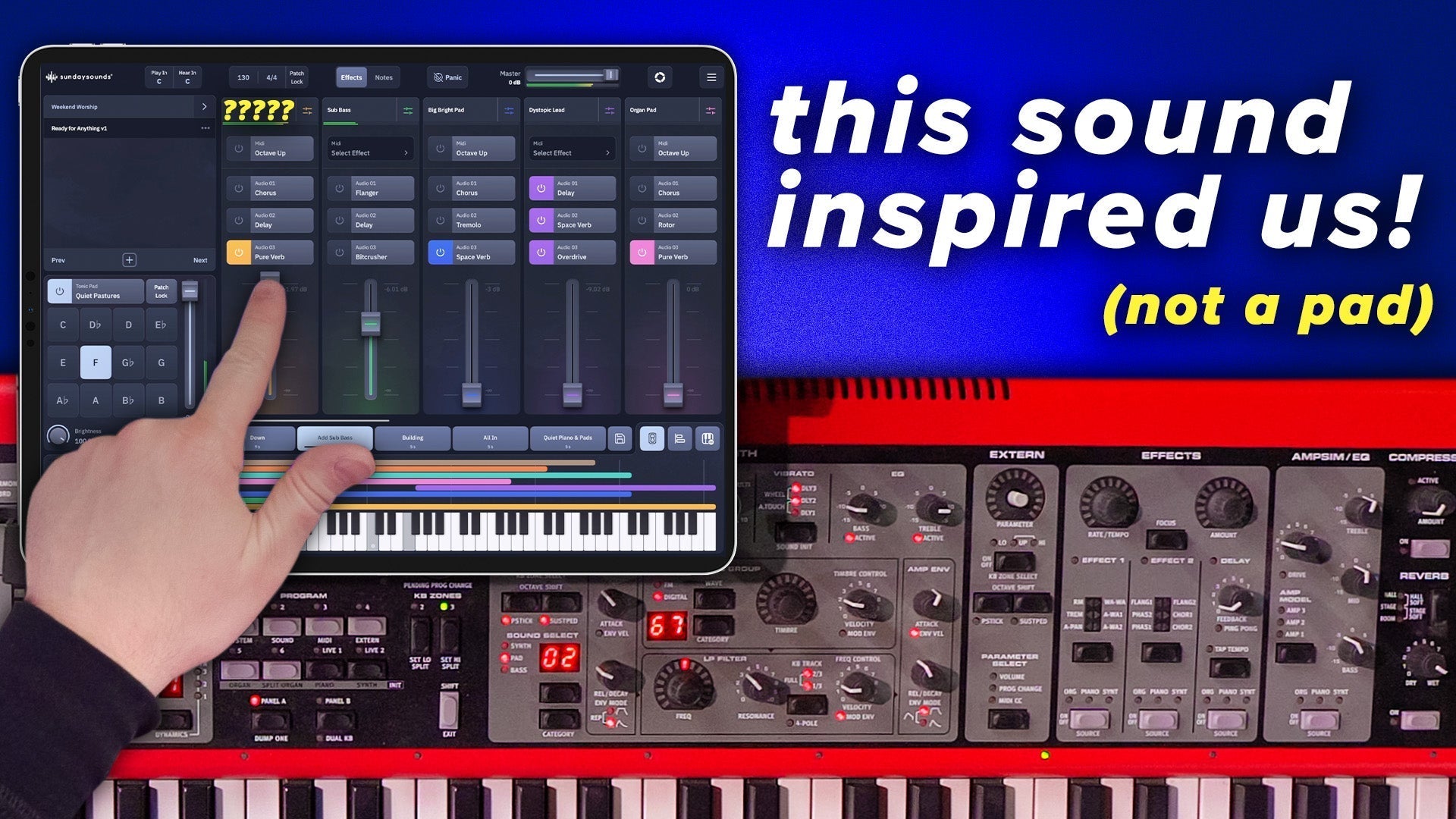 This Unexpected Sound Inspired Us - NOT A PAD