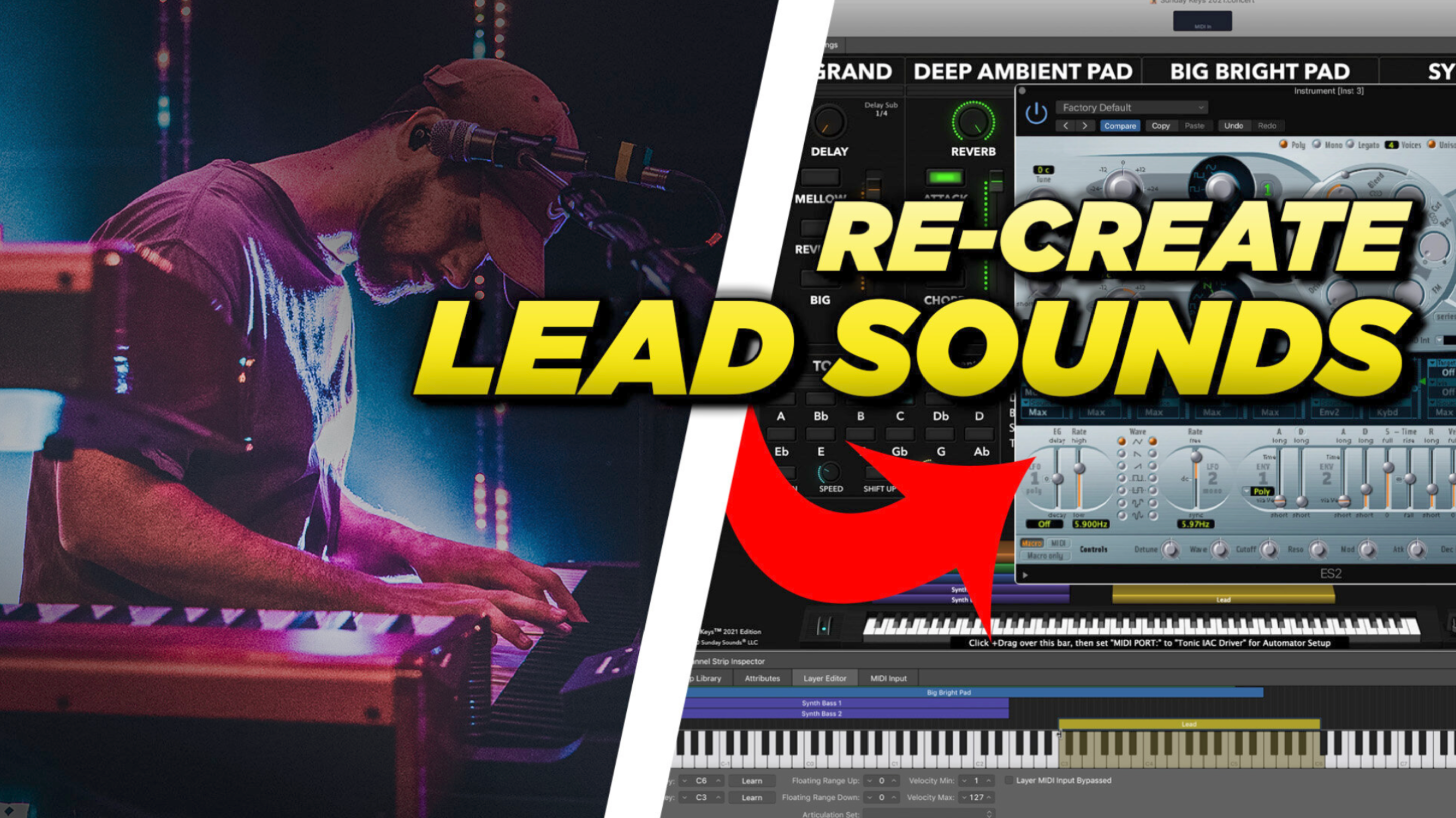 Program a Lead sound in ANY synth plugin