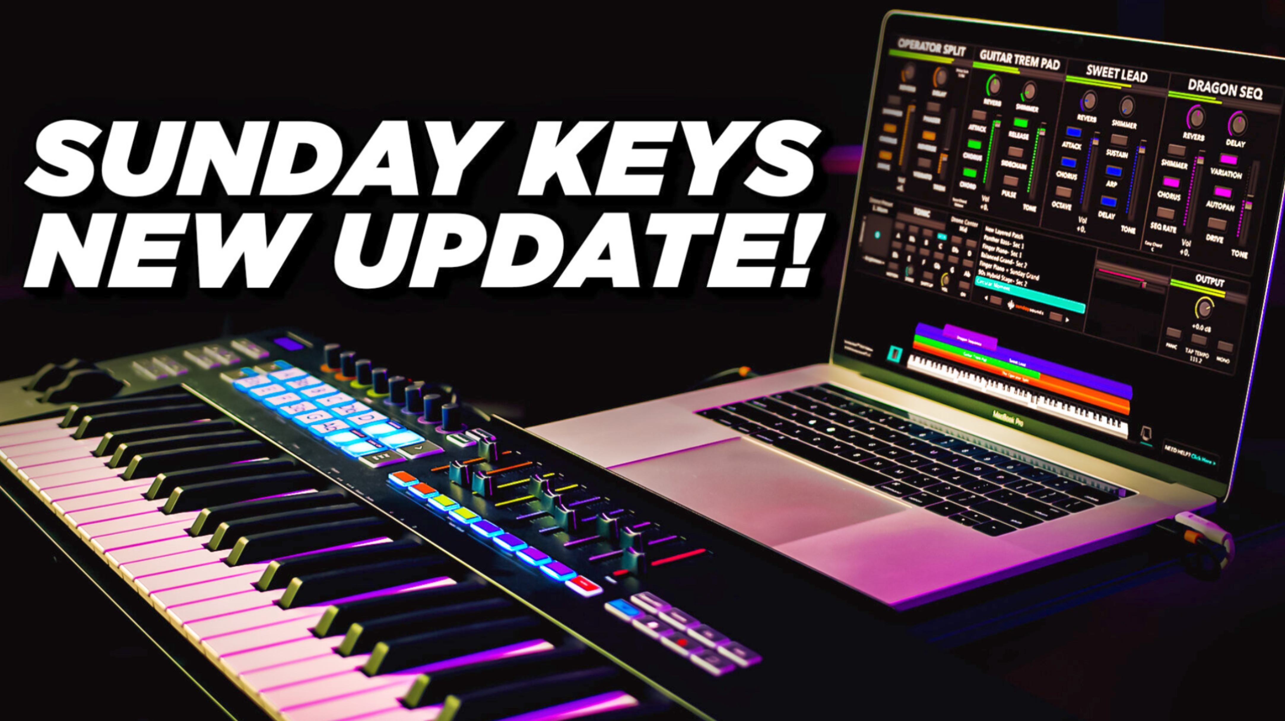Sunday Keys Template - New Sounds and Inspiring Layered Patches