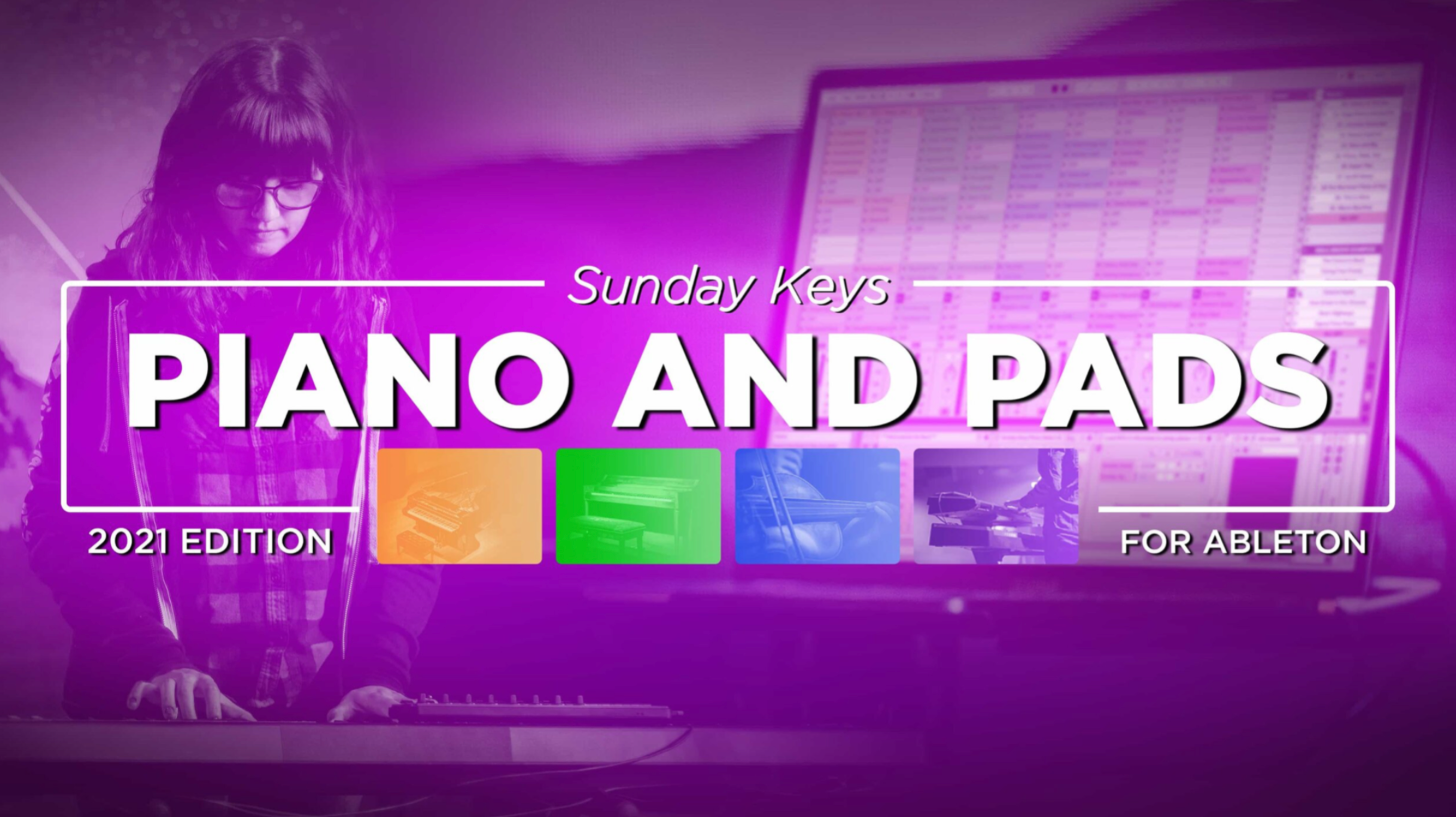 Ableton Worship Piano and Pad Patches - Sunday Keys Template for Ableton Live!