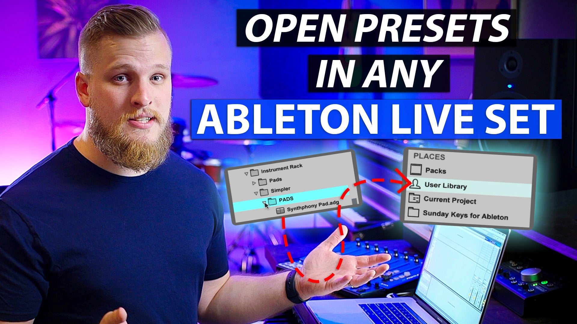 Ableton Live Tutorial: How to Save Your Presets to the User Library