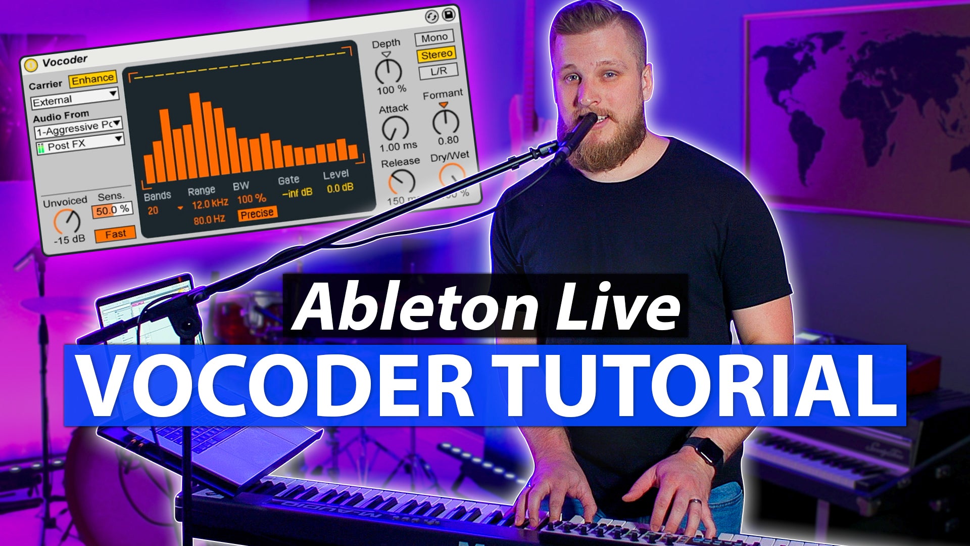 Ableton Tutorial: How to Use Ableton Live as a Vocoder Tutorial