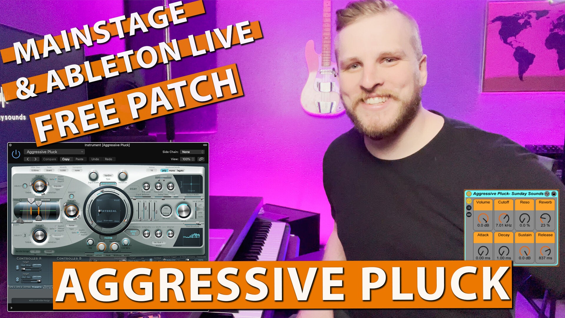 Free MainStage & Ableton Worship Patch! - Aggressive Pluck