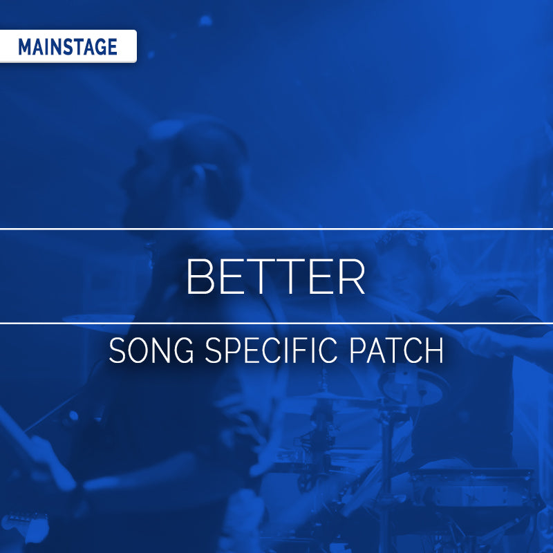 Better - MainStage Patch Is Now Available!