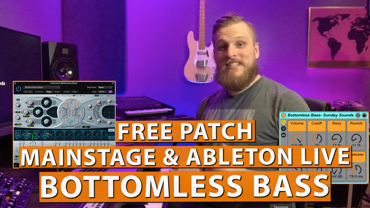 Free MainStage & Ableton Worship Patch! - Bottomless Bass – Sunday Sounds