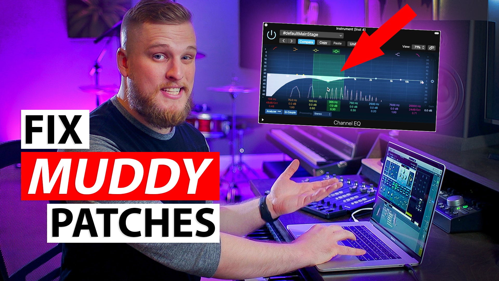 MainStage 3 Tutorial: How to Fix Muddy Patches Using EQ