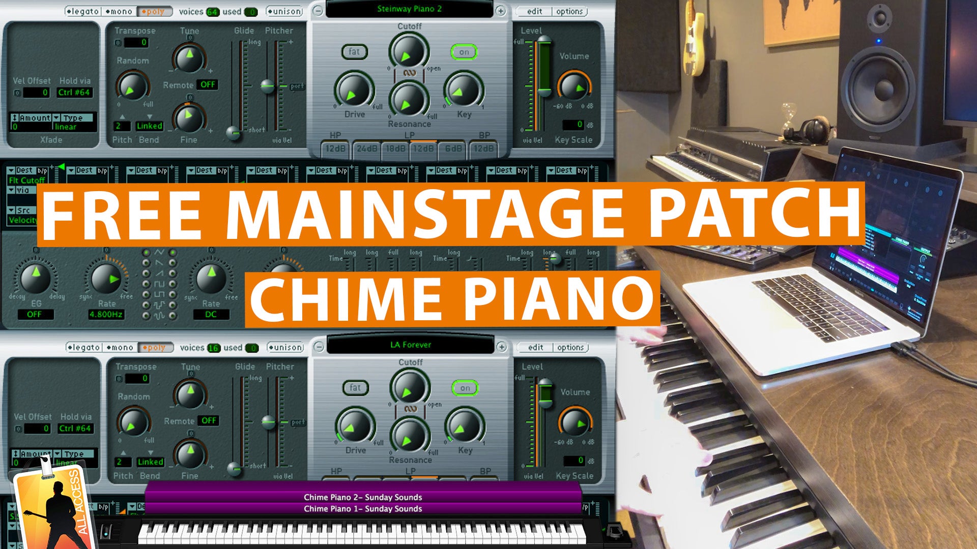 Free MainStage Worship Patch! - Chime Piano