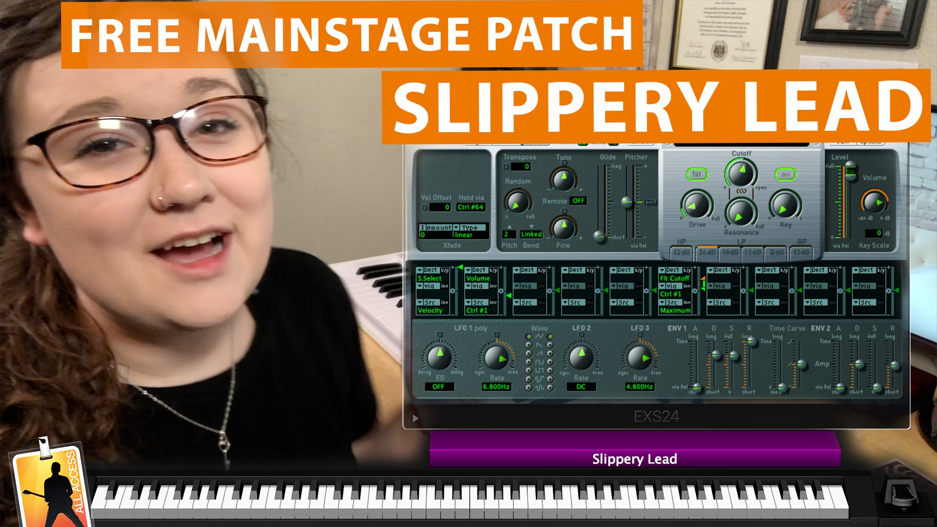 Free MainStage Worship Patch! - Slippery Lead