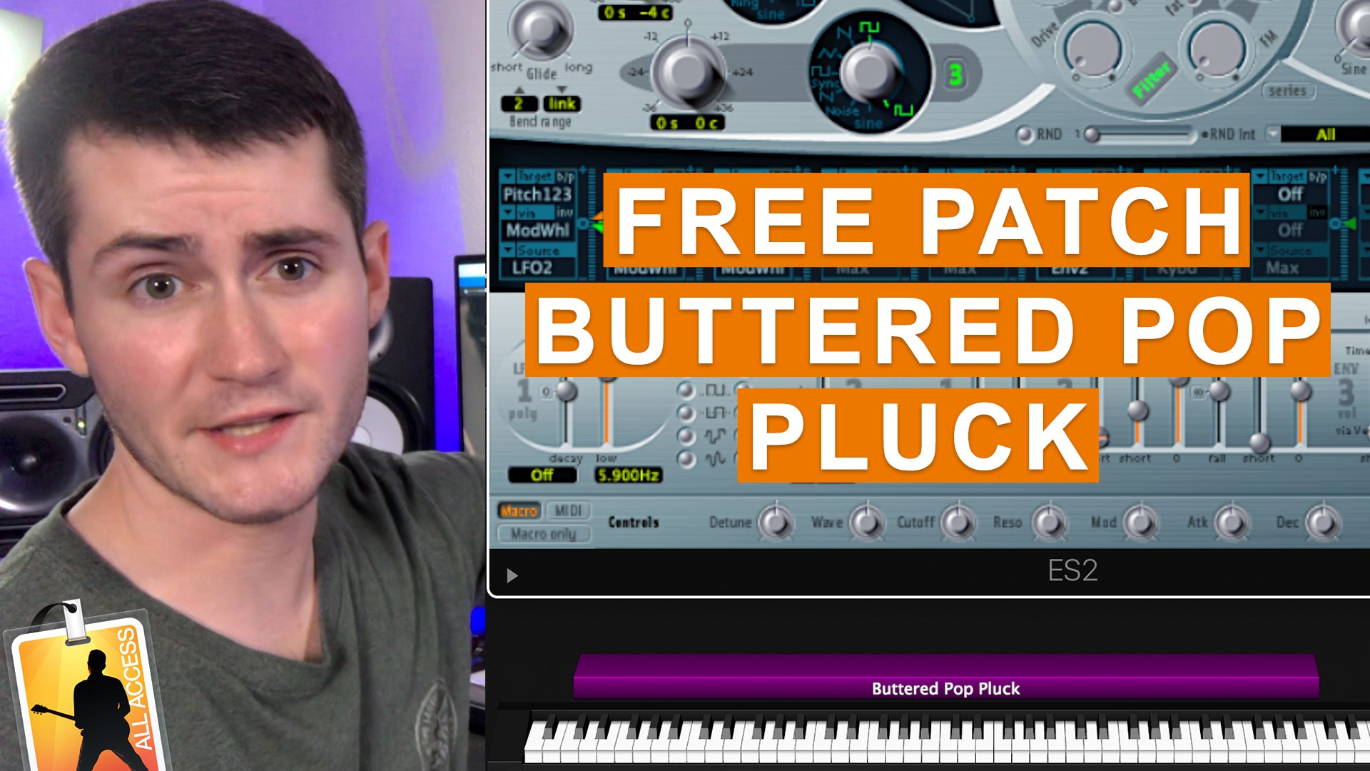 Free MainStage Worship Patch! - Buttered Pop Pluck