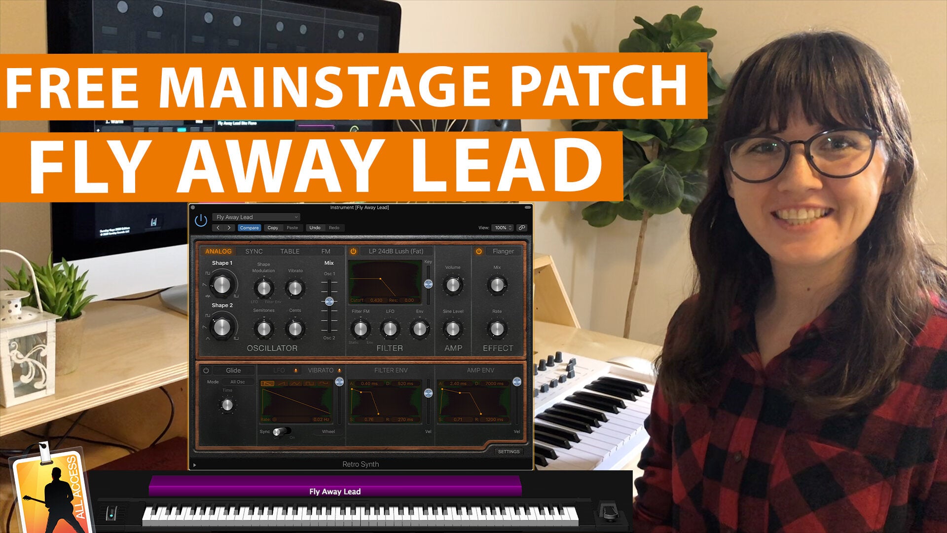 Free MainStage Worship Patch! - Fly Away Lead