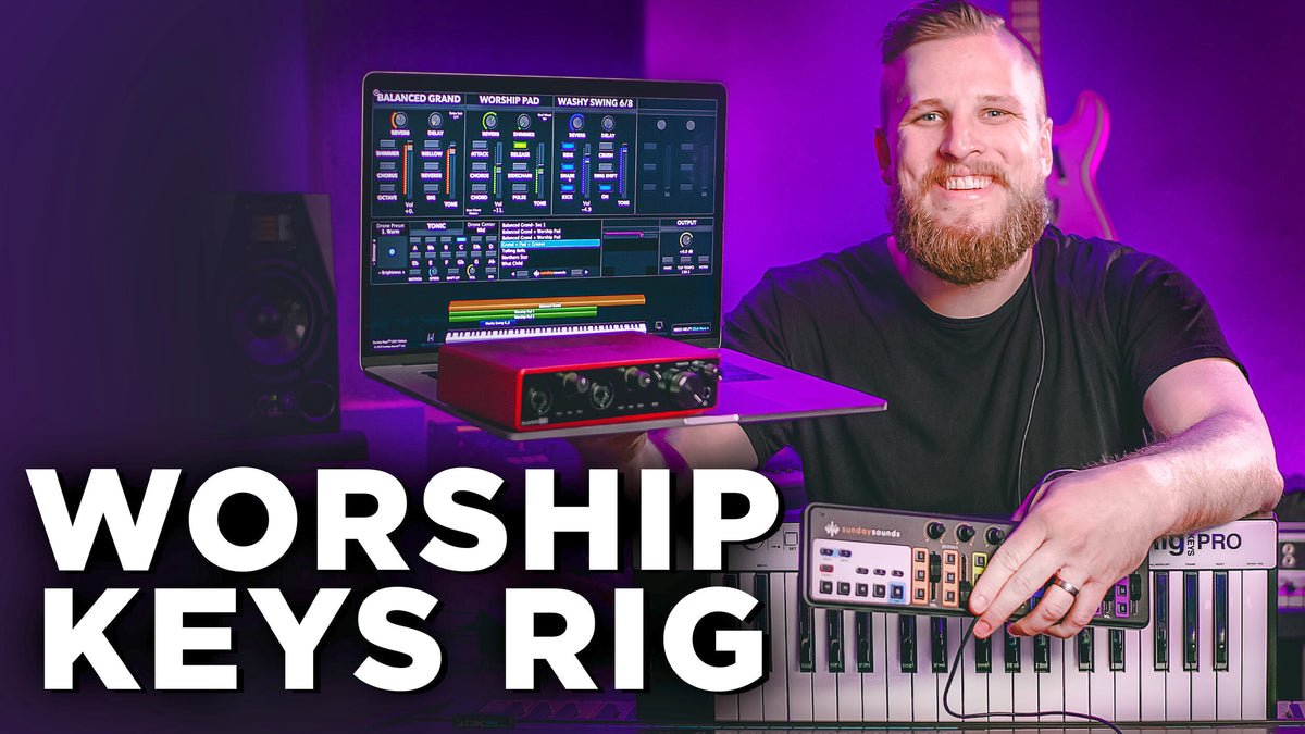 Keyboard Rig Church How to Setup a Software Worship Keys Rig – Sunday Sounds