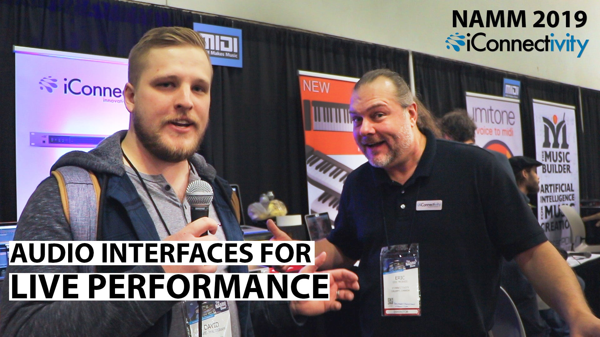 Audio Interfaces for Live Performance - NAMM 2019 MIDI Booth