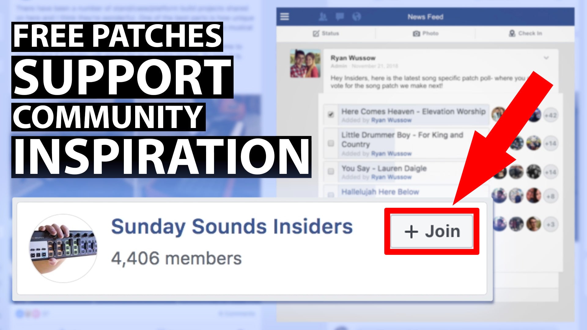 Free Patches, Support, Community, Inspiration and more! Join the Insiders Facebook Group!
