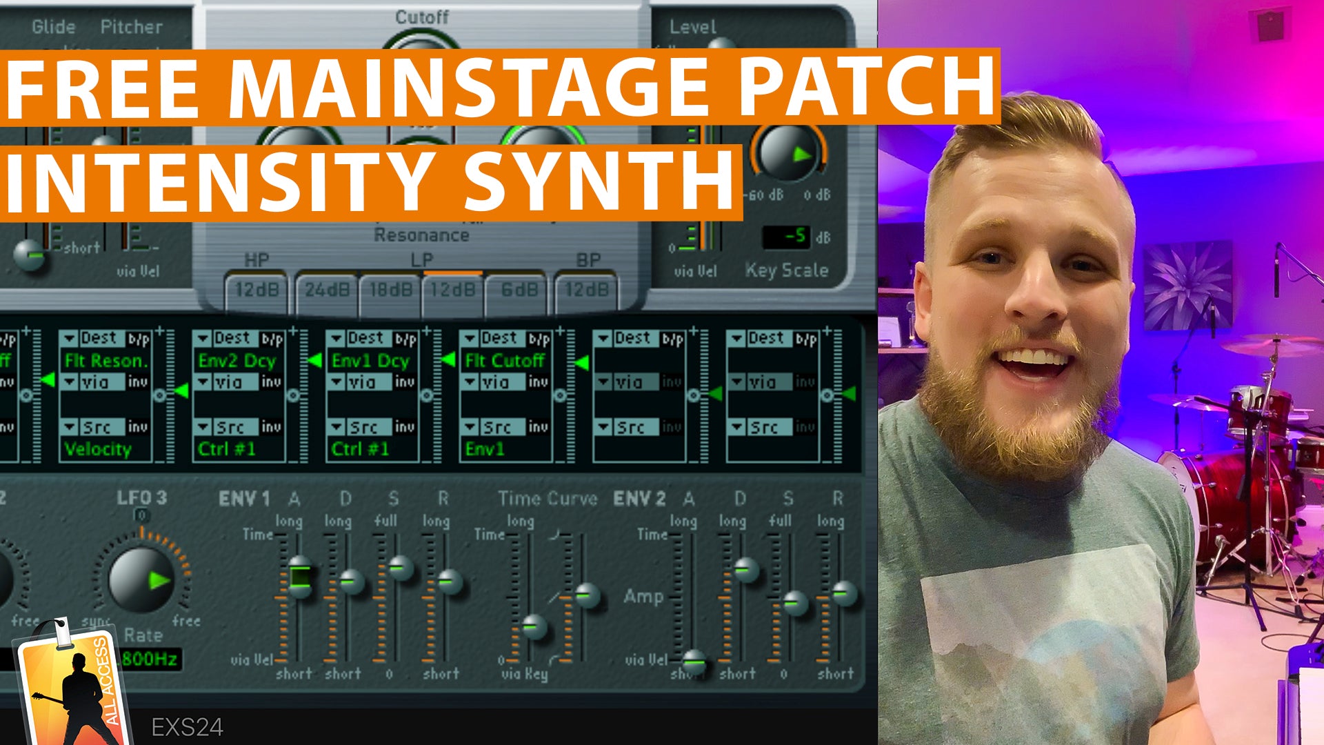 Free MainStage Worship Patch! - Intensity Synth Pad with Attack