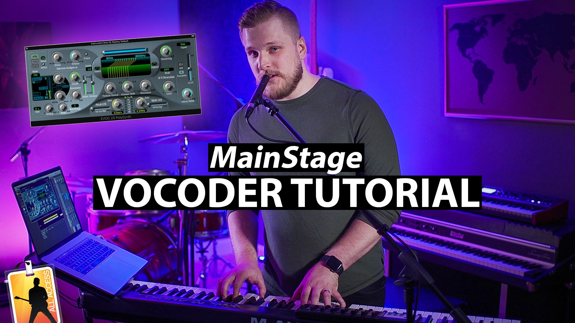 MainStage Tutorial: How to Use MainStage as a Vocoder