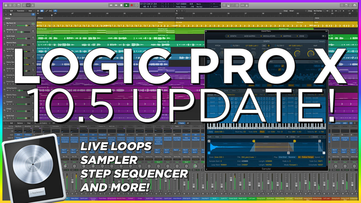 New Logic Rp What's New Logic Pro 10.5 Update – Sunday Sounds