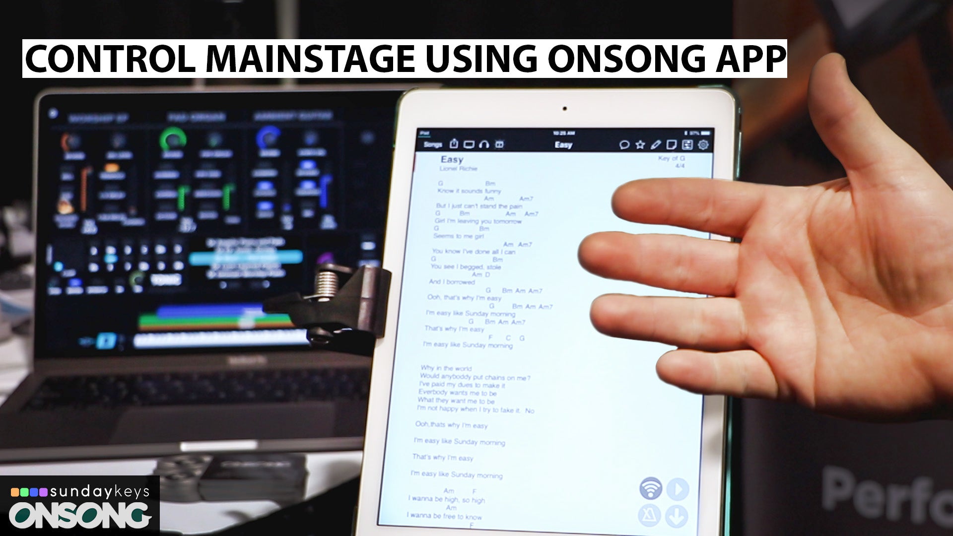 Use OnSong to Change Patches in Sunday Keys - NAMM 2019 MIDI Booth