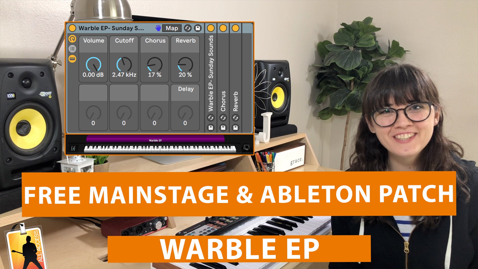 Free MainStage & Ableton Worship Patch! - Warble EP