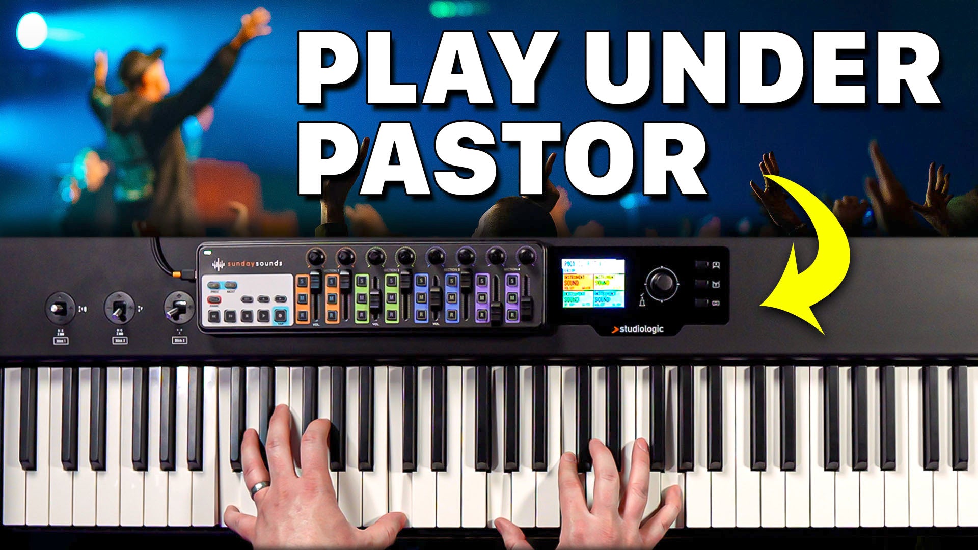 Worship Piano Riff - Play Under Pastor
