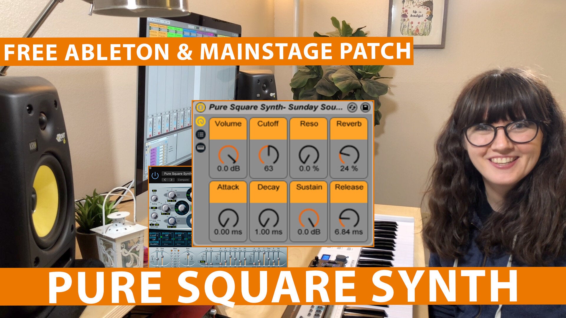 Free MainStage & Ableton Worship Patch! - Pure Square Synth