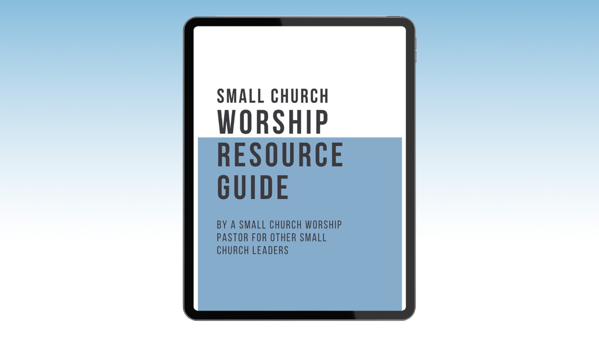 Small Church Worship Resource Guide