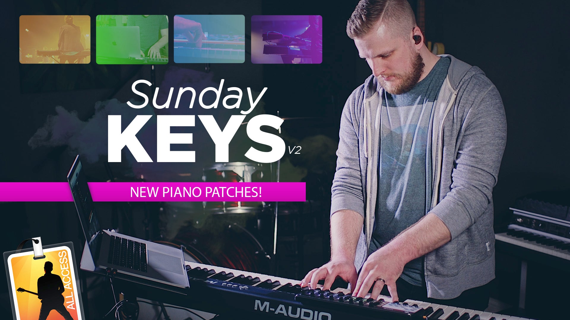 New Piano Patches in Sunday Keys Version 2!