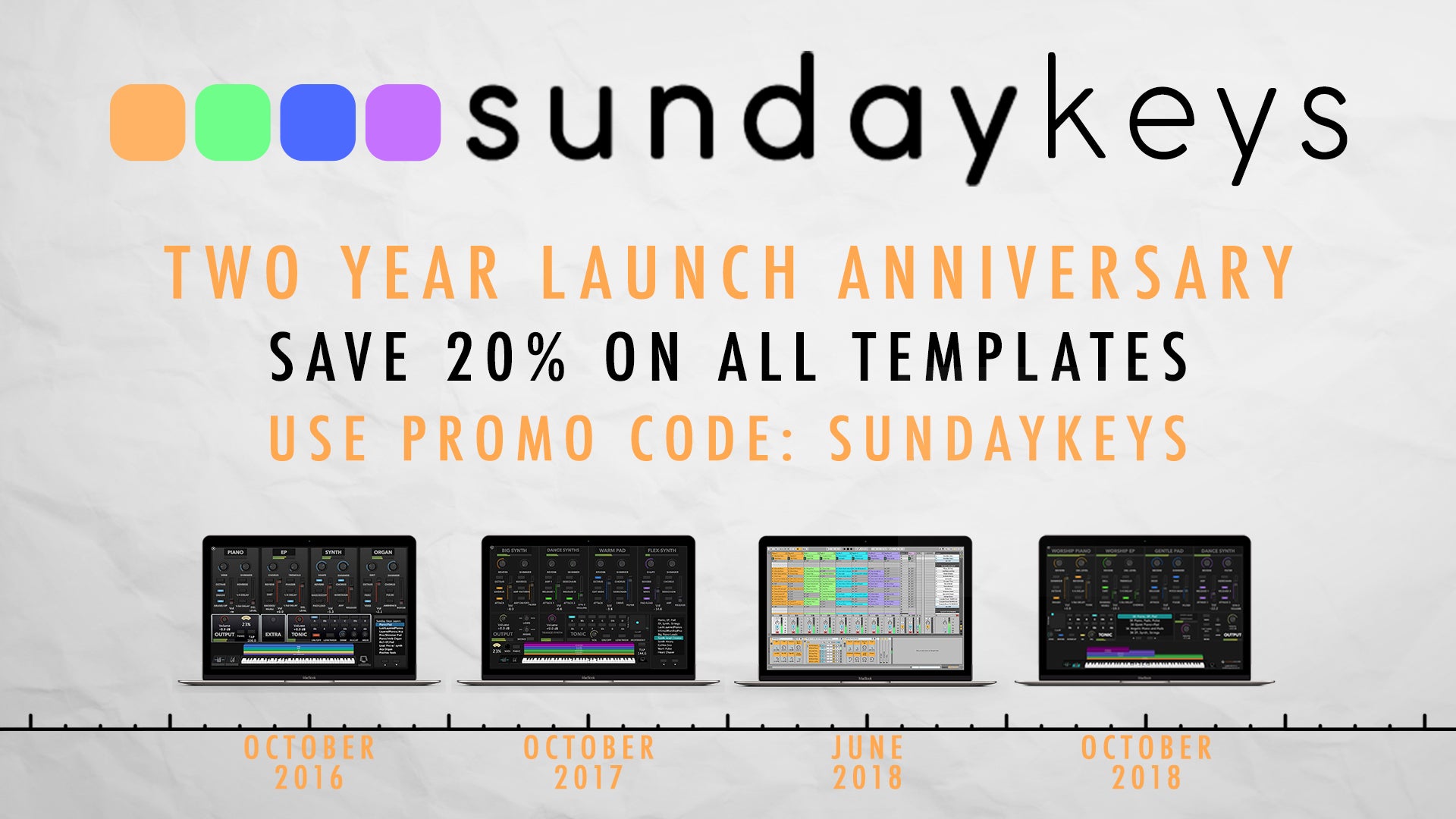 Sunday Keys Turns Two Years Old!