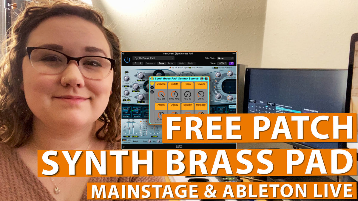 Free MainStage & Ableton Worship Patch! - Synth Brass Pad – Sunday Sounds