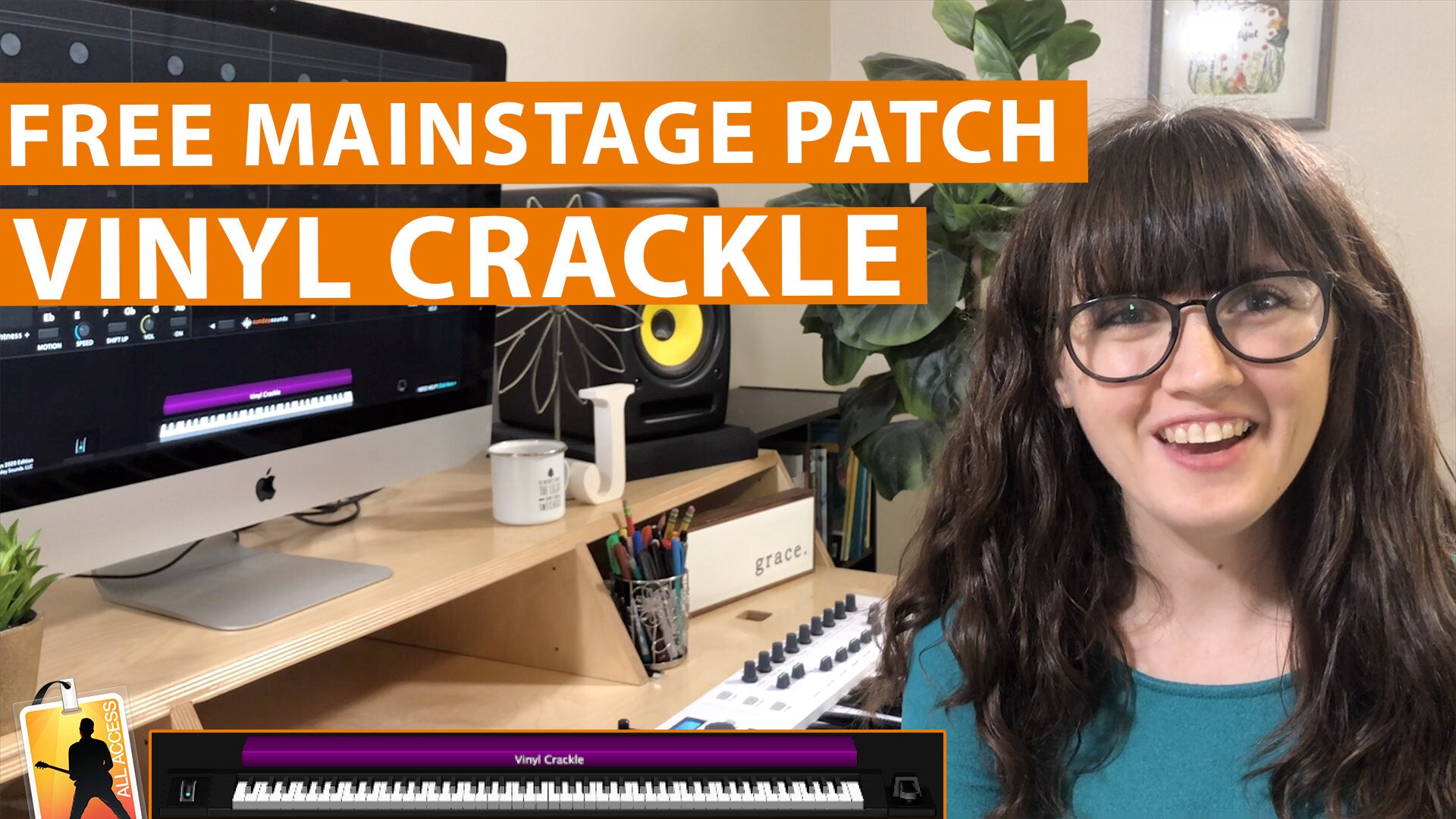 Free MainStage Worship Patch! - Vinyl Crackle