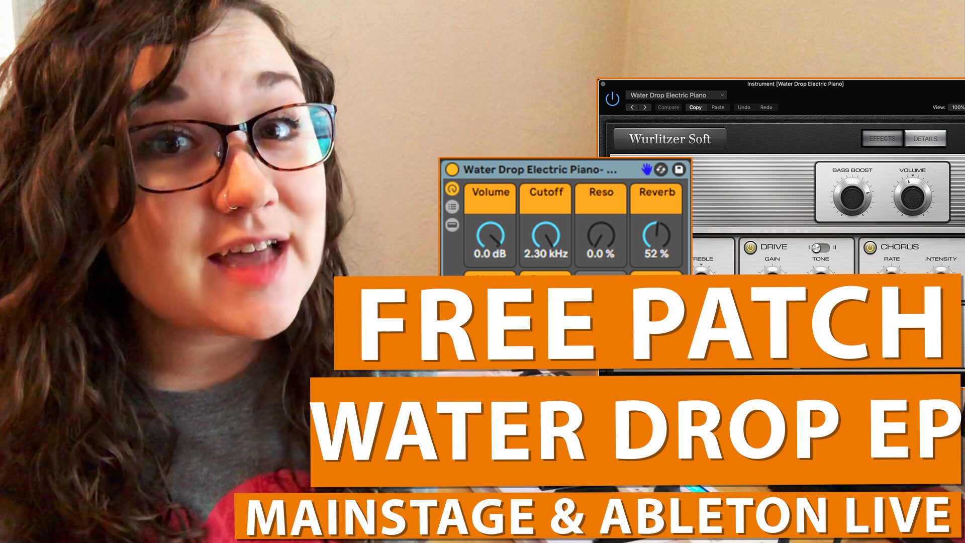 Free MainStage & Ableton Worship Patch! - Water Drop EP