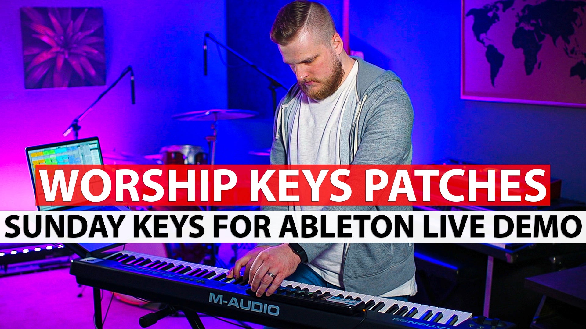 Sunday Keys Ableton Live Template Demo - Keys Patches