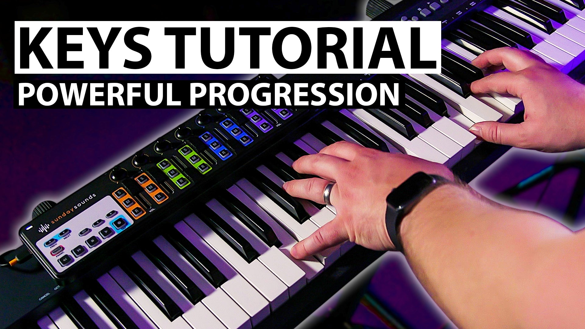 Keys Tutorial: Learn this Awesome Underscoring and Prayer Time Keys Progression!