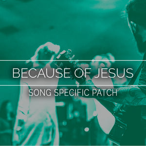 Because of Jesus Song Specific Patch