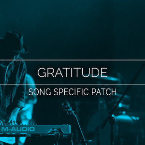 Gratitude Song Specific Patch