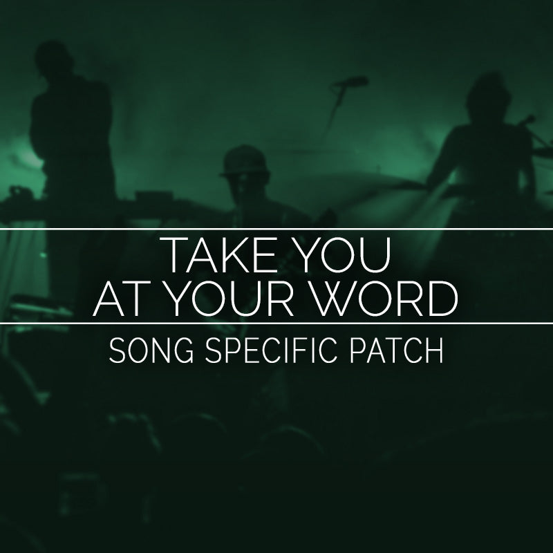 Take You At Your Word Song Specific Patch