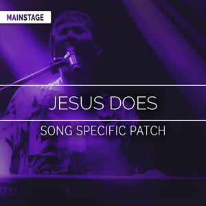 Jesus Does Song Specific Patch