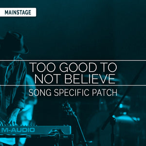 Too Good To Not Believe Song Specific Patch
