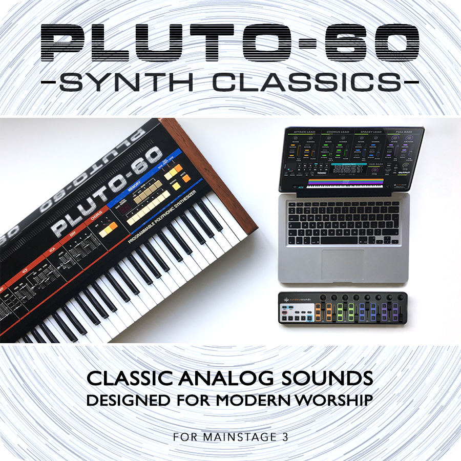 PLUTO-60 Synth Classics: Analog Sampled Patches for MainStage 3